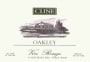 Cline Oakley Vin Rouge 2012  Front Label