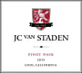 JC van Staden  2013 Front Label