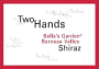 Two Hands Bella's Garden Shiraz 2002  Front Label