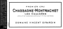 Vincent Girardin Chassagne-Montrachet Les Chaumees Premier Cru 2012  Front Label