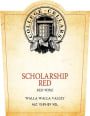 College Cellars of Walla Walla Scholarship Red 2014 Front Label