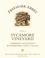 Freemark Abbey Sycamore Cabernet Sauvignon 2007  Front Label