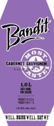 Bandit Wines Cabernet Sauvignon 2007 Front Label