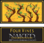 Four Vines Naked Chardonnay 2007  Front Label