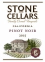 Stone Cellars Pinot Noir 2015 Front Label