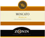 Zonin Puglia Moscato  Front Label