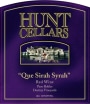 Hunt Cellars Destiny Vineyards Que Sirah Syrah 2010 Front Label