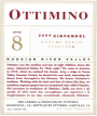 Ottimino Ranch Bello Zinfandel 2004 Front Label