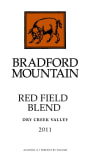 Bradford Mountain Red Field Blend 2011 Front Label