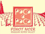 Poco a Poco Pinot Noir 2012  Front Label