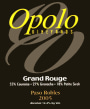 Opolo Grand Rouge Red Wine 2005 Front Label