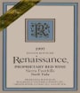 Renaissance Claret Prestige 1997  Front Label