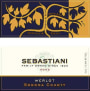 Sebastiani Sonoma County Merlot 2003  Front Label