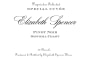 Elizabeth Spencer Special Cuvee Pinot Noir 2007  Front Label