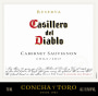 Casillero del Diablo Reserva Cabernet Sauvignon 2017  Front Label