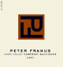 Franus Napa Valley Cabernet Sauvignon 2005 Front Label