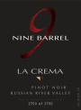 La Crema Nine Barrel Pinot Noir 2009 Front Label