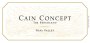 Cain Concept 2013 Front Label