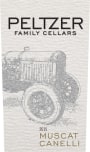 Peltzer Family Cellars Muscat Canelli 2015  Front Label