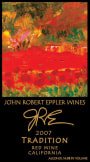 John Robert Eppler Wines Tradition Red 2007  Front Label