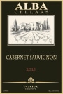 Alba Cellars Napa Cabernet Sauvignon 2015  Front Label