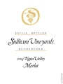 Sullivan Rutherford Estate Merlot 2004  Front Label