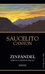 Saucelito Canyon Estate Zinfandel 2011 Front Label