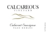 Calcareous Vineyard Cabernet Sauvignon 2010 Front Label