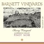 Barnett Vineyards Savoy Vineyard Pinot Noir 2015 Front Label