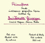 Giuseppe Quintarelli Primofiore 2021  Front Label