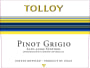 Tolloy Pinot Grigio 2015 Front Label