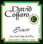 David Coffaro Estate Vineyard Escuro Red 2012 Front Label