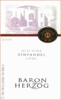 Baron Herzog Old Vine Zinfandel 2004 Front Label