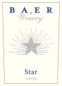 Baer Star 2009 Front Label