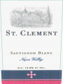 St. Clement Sauvignon Blanc 2015 Front Label