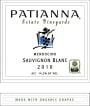 Patianna Sauvignon Blanc 2010  Front Label