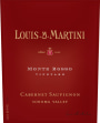Louis Martini Monte Rosso Vineyard Cabernet Sauvignon 2006 Front Label