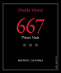Noble Vines 667 Pinot Noir 2011 Front Label