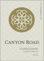 Canyon Road Chardonnay 2012 Front Label