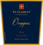 St. Clement Oroppas 2014  Front Label
