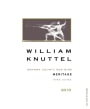 William Knuttel Meritage 2010  Front Label