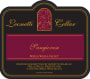 Leonetti Sangiovese 2014  Front Label