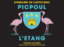 Domaine de Castelnau L'Etang Picpoul 2016  Front Label