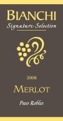 Bianchi Vineyards Signature Selection Merlot 2008 Front Label