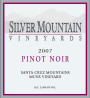 Silver Mountain Muns Vineyard Pinot Noir 2007  Front Label