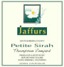 Jaffurs Thompson Vineyard Petite Sirah 2011 Front Label