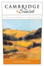 Cambridge California Cellars Cambridge & Sunset Zinfandel 2013 Front Label