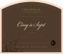 Chamisal Vineyards Cinq a Sept 2006 Front Label