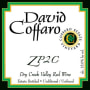 David Coffaro Estate Vineyard ZP2C 2017 Front Label