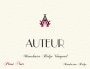 Auteur Wines Manchester Pinot Noir 2012 Front Label